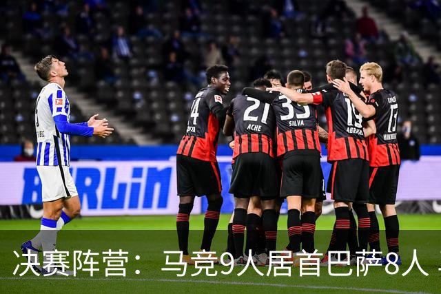 决赛阵营：马竞9人居首巴萨8人 马竞热刺利物浦两头赌